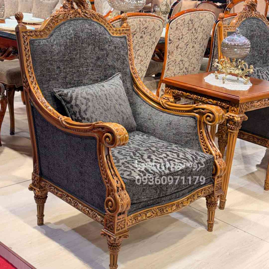 ست مبل پیچک و میز ناهارخوری ۸ نفره