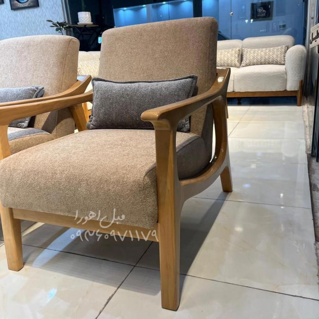 تک نفره مبل راحتی کاما