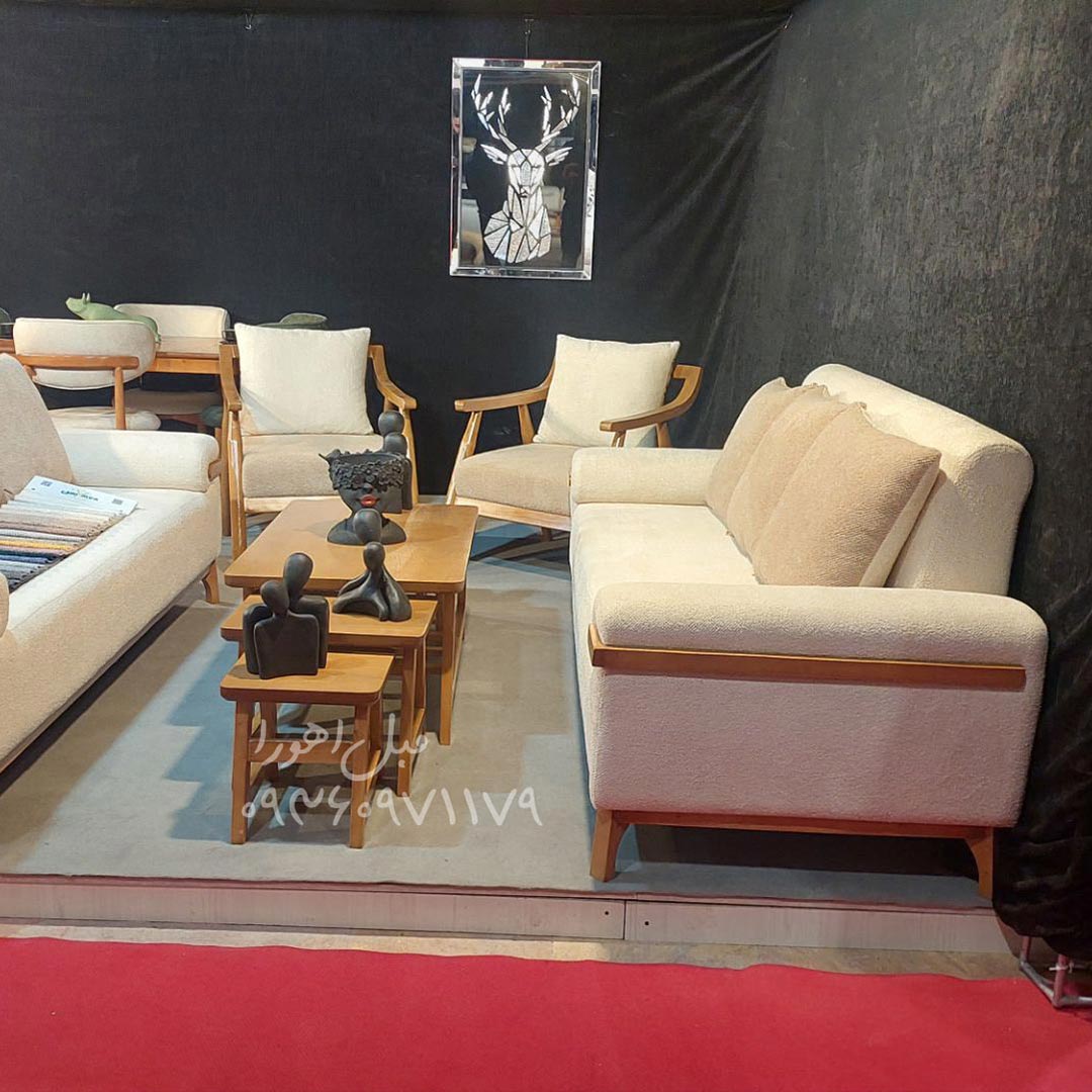 ست نمایشگاه مبل راحتی مدل کاترین