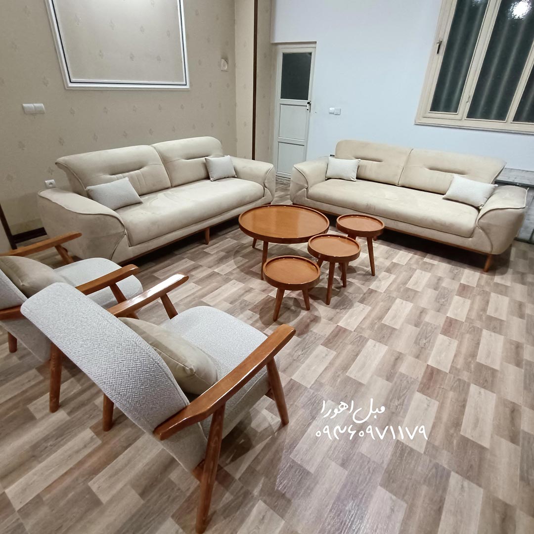 عکس مبل راحتی 8 نفره تخت خواب شو ابرا